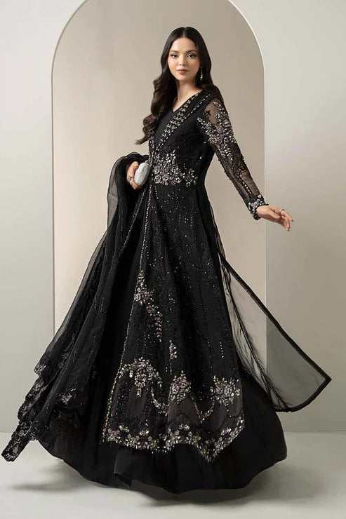 MARIA.B NET UNSTITCHED EMB MAXI BDS-3004