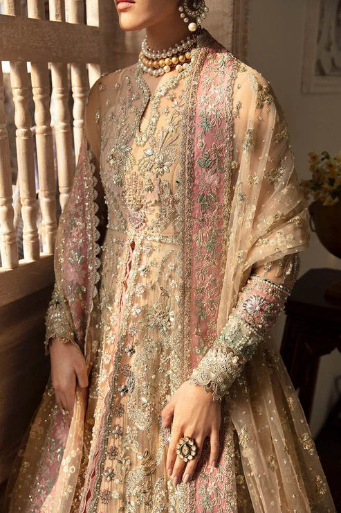 SORAYA ORGANZA UNSTITCHED EMB IRINE MAXI