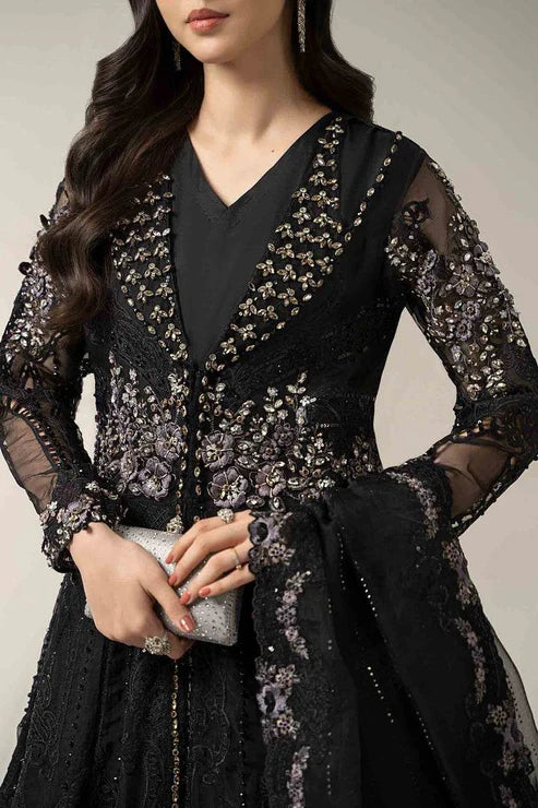 MARIA.B NET UNSTITCHED EMB MAXI BDS-3004