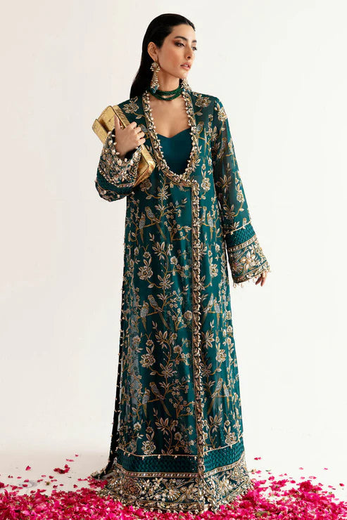 ELAN CHIFFON UNSTITCHED EMB SUIT