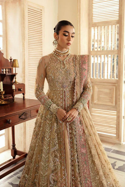 SORAYA ORGANZA UNSTITCHED EMB IRINE MAXI